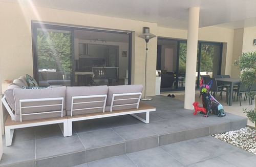 Le Tour-du-Parc House | Single-storey house 6 ppl, pets allowed, Le Tour du Parc