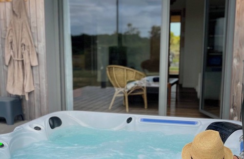 Pleubian House | Single storey house with jacuzzi near the beach Wooden frame, 4 stars