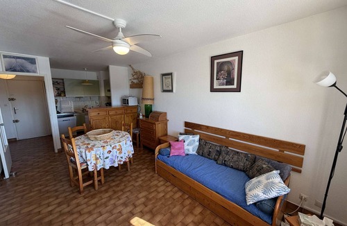 Le Barcares Apartment | Spacious 3-bedroom apt with terrace, pool and parking near the beach