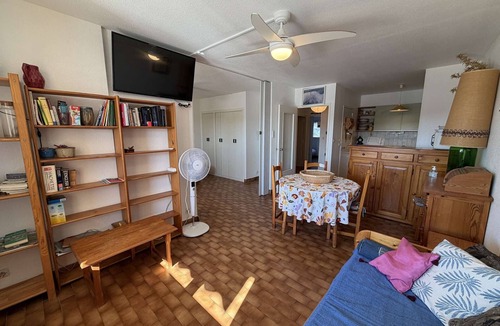 Le Barcares Apartment | Spacious 3-bedroom apt with terrace, pool and parking near the beach