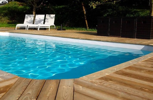 Saint-Barthelemy House | Spacious 8-person villa with pool and magnificent view near Biarritz-Hossegor