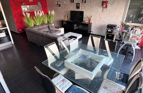Saint-Jeoire-Prieure Apartment | Spacious, bright apartment with magnificent mountain views