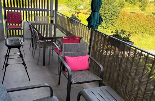 Saint-Jeoire-Prieure Apartment | Spacious, bright apartment with magnificent mountain views
