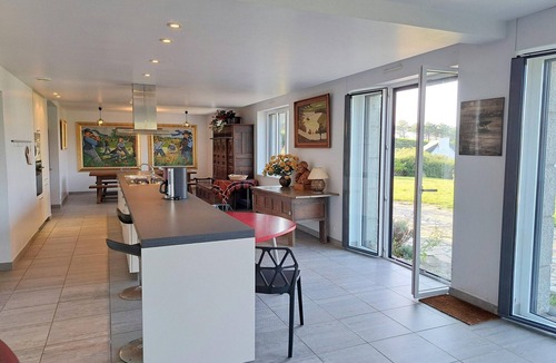 Kerherou House | Spacious Coastal Villa near Rospico Beach