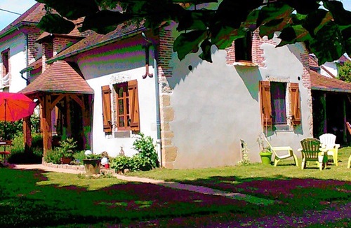 Montoldre House | Spacious house, pets allowed, enclosed land 3000m2 with very nice view !