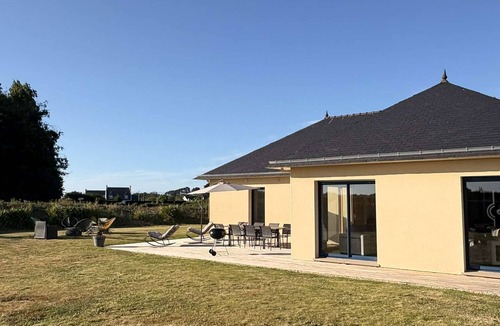 Locquirec House | Spacious house with private garden and terrace, 700m from the beach, not overlooked