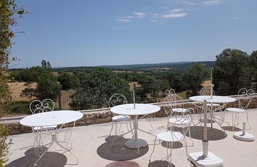 Seniergues House | Stone House with Terrace, Garden, and Scenic Views