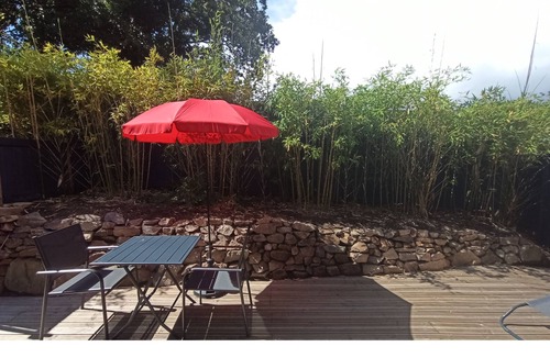 Larmor-Plage Apartment | STUDIO 2 PERS. 25 m2 with terrace not overlooked, near beaches, port and village.