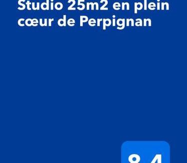 Saint-Jean Apartment | Studio 25m2 en plein cœur de Perpignan