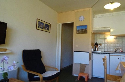 Arette Apartment | Studio 6 pers avec casier à skis, proche pistes - FR-1-602-57