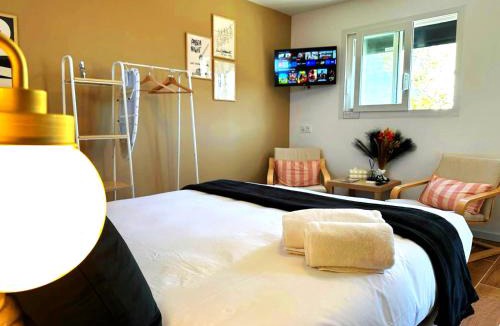 Fumel Apartment | Studio Alba - Confort moderne - Terrasse - Parking gratuit - Non fumeur