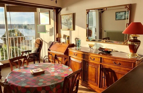 Tregastel Apartment | Studio beautiful sea view, rocks and castle of Costaeres in TREGASTEL