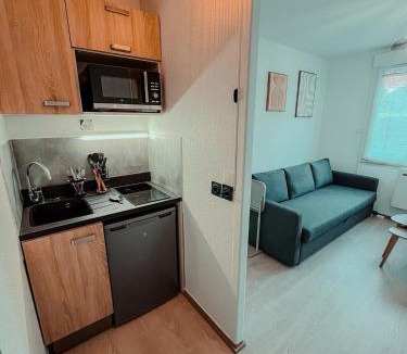 Secteur 1 Apartment | Studio du voyageur, Gare, Centre, Europole, CEA