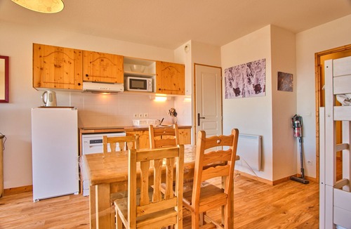 Chamrousse Apartment | Studio 'L'Oursière' with Mountain View and Balcony