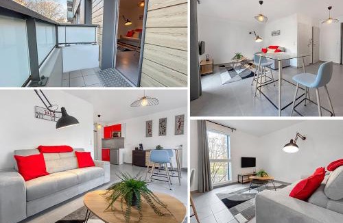 Quartier Chorier-Berriat Apartment | Studio Lumineux Avec Balcon