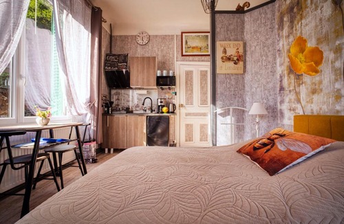 Olliergues Apartment | Studio Malou - Cosy, grande terrasse et vue rivière