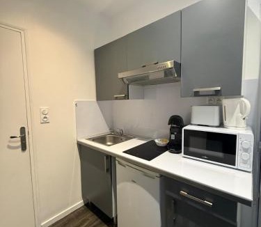Cœur de Ville Apartment | Studio Moderne centre vichy Thermes à pieds