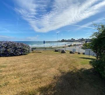 Trevou-Treguignec Apartment | Studio piscine et vue mer