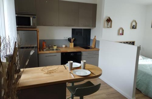 Tremuson Apartment | Studio pour 2 personnes avec jardin