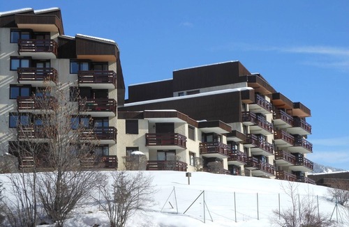 Chantemerle Apartment | Studio sleeping area 4 pers, southwest balcony, Serre-Chevalier