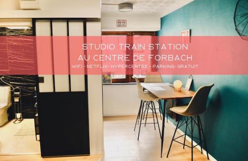 Forbach Apartment | Studio - WIFI - Train Station - Love Bridgi home