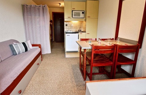 Chamrousse Apartment | Studio with balcony, covered parking in Chamrousse