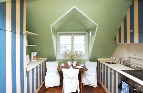 Sorbonne Apartment | Stunning one-bedroom duplex with 2 panoramic terraces. AC throughout. Sleeps 4.