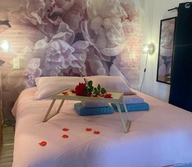 Belleme Apartment | Suite romantique & spa Prova - Love room - Rétroprojecteur Netflix
