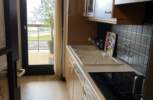 Aix-les-Bains Apartment | Superb apartment in small harbor with lake and marina views.