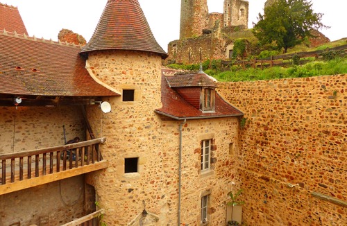 Herisson House | Sympathetically restored old school in a mediaeval village