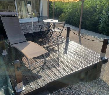 Aurec-sur-Loire House | T1 Cosy "Clairefont" Terrasse privée-Fleuve Loire dans Maison