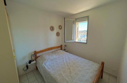 Plage d'Argeles Apartment | T2 cabine 4 pers. près plage, parking, vue port - Argelès - FR-1-388-90
