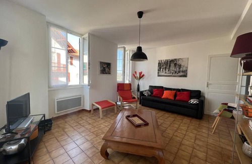 Cambo-les-Bains Apartment | T2 confortable au centre-ville avec animaux admis et Wi-Fi - FR-1-495-79