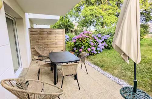 Ploeren Apartment | T2 Golfe Morbihan Calme-Parking-Terrasse
