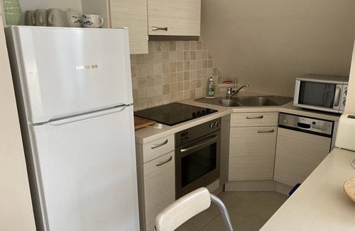 Saint-Cast-le-Guildo Apartment | Tastefully decorated sea-view apartment for 4 people, 1 bedroom.