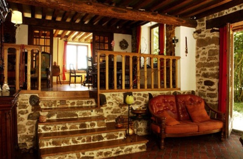 Vertolaye House | The big room under the roof