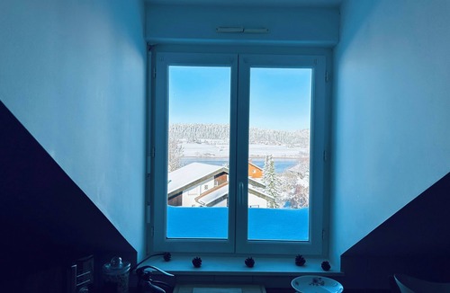 Malbuisson Apartment | The Blue Gentian, view of Lake Saint Point