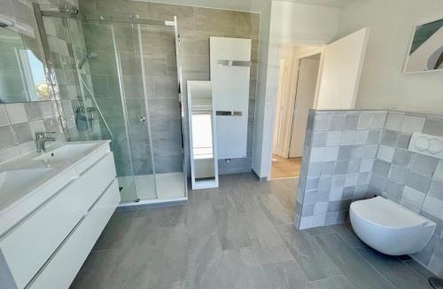 Locmariaquer House | Ti Ar Ch'astel, maison avec spa