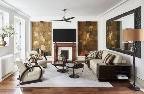 Champs-Elysees Apartment | top luxury 3BR/3BA A/C art deco st honore architecturally designed