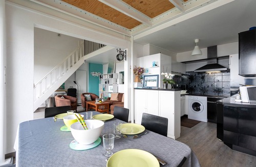 Binic Apartment | Tourellic duplex * vue mer, 2 chambres, 5 pers.