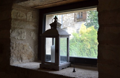 Saint-Ythaire House | Traditional stone house with pool, gym and separate 2 bedroom gite