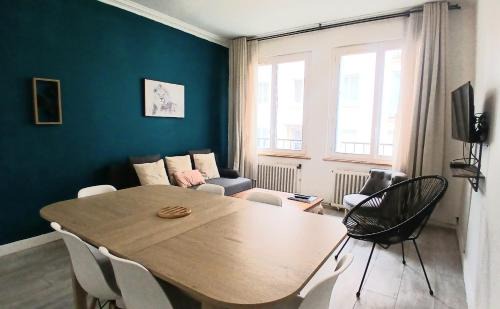 Rive Droite Apartment | Ty'brestoise proche centre - jardin- parking gratuit