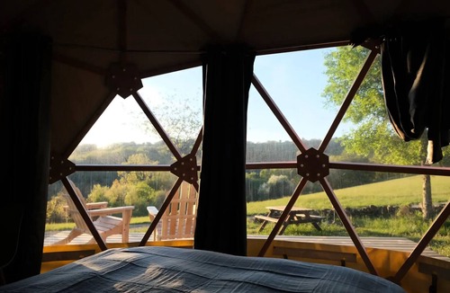 Seniergues Cabin | Ushuaïa Sky Dome with a view of the valley, for 2 people