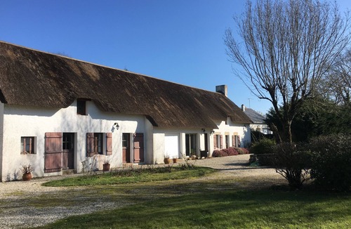 Saint-Andre-des-Eaux House | Very nice typical thatched cottage with 4 bedrooms and a dormitory 9 km from La Baule