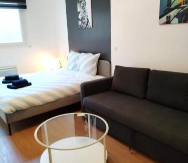 Vierzon Apartment | Vierzon Centre - joli T2- balnéo- wifi