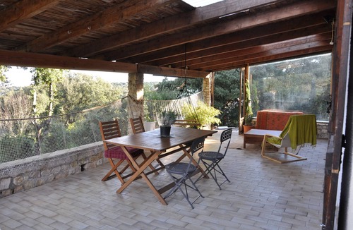 Saint-Martin-de-Londres Villa | Villa and private pool in the garrigue, terraces with panoramic views