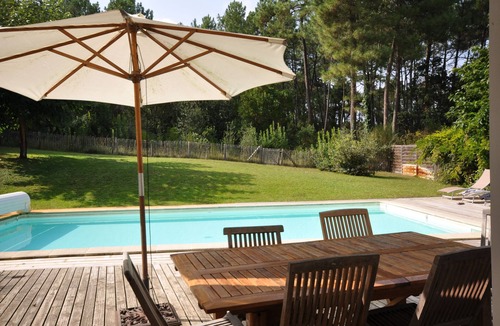 Moliets-et-Maa House | Villa Atlantique Coloniale: For 10P, heated 10m pool, 450m to the beach