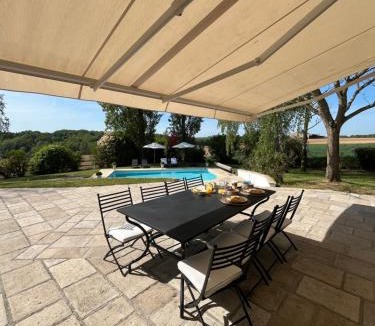 Chantecoq House | Villa Relax avec Piscine Privée à 90 min de Paris