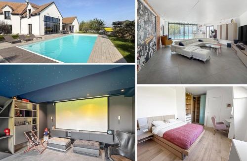 Pierre-Levee Villa | Villa haut de gamme avec Piscine, Bar et Cinéma