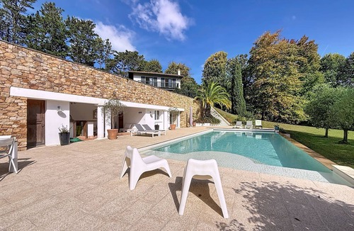 Urrugne House | Villa LA RHUNE - With an infinity pool, private fronton, and pool house. Sleeps 12